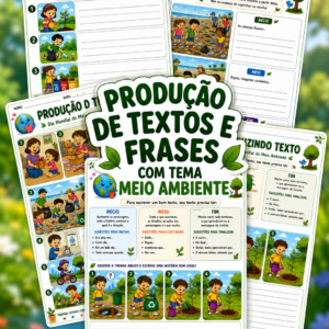 PRODUÇÃO DE TEXTOS E FRASES – DIA MUNDIAL DO MEIO AMBIENTE 🌱🌎