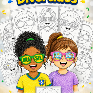 Kit Óculos Divertido | Férias e Copa do Mundo
