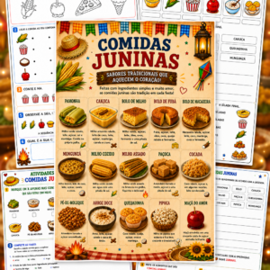 COMIDAS TÍPICAS JUNINAS 🌽
