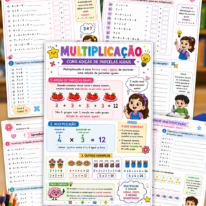 ➕✖️ Multiplicação como Adição de Parcelas Iguais ✖️➕