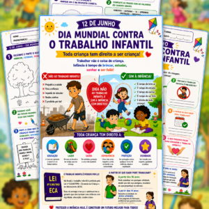 DIA MUNDIAL CONTRA O TRABALHO INFANTIL - 12 DE JUNHO