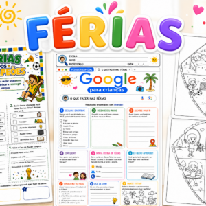 KIT FÉRIAS | RECESSO ESCOLAR ☀️⚽📚