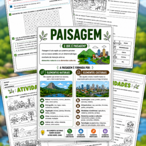 ELEMENTOS NATURAIS E CULTURAIS DA PAISAGEM 🌿