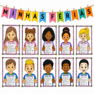 MINHAS FÉRIAS | MURAL INTERATIVO