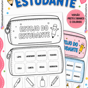 ESTOJO DO ESTUDANTE ✏️