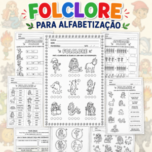 FOLCLORE PARA ALFABETIZAÇÃO