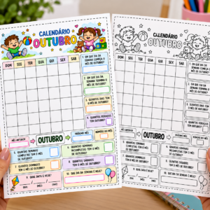 Atividade Calendário de Outubro