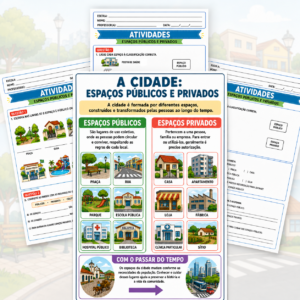 ESPAÇOS PÚBLICOS E PRIVADOS