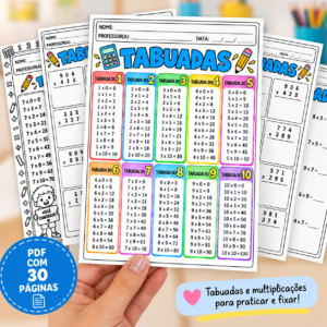 TABUADAS e MULTIPLICAÇÕES