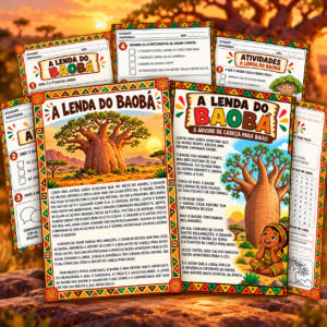LENDA DO BAOBÁ | TEXTOS, ATIVIDADES E MURAL COLETIVO