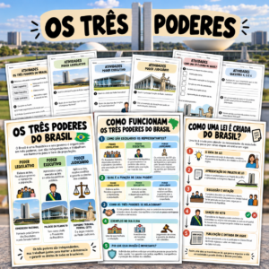 OS TRÊS PODERES DO BRASIL